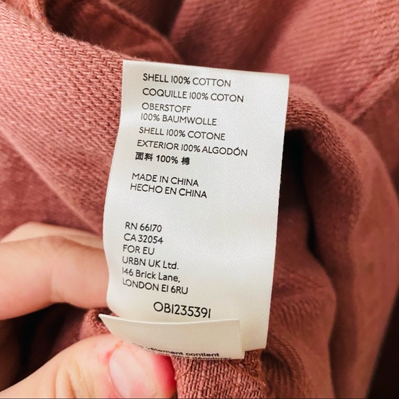 Free People Kelly Trench Coat Rose Sz XS/S - Picture 7 of 14